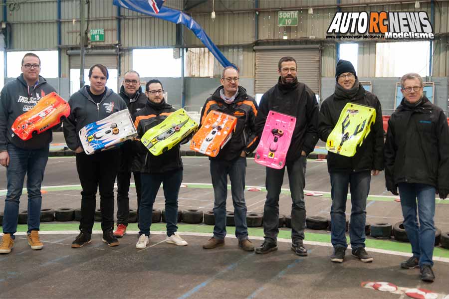 18ème grand prix de saint brieuc piste 1/8 thermique 4 x 4, classique et bls et piste 1/10 du 08 au 10 février 2019.