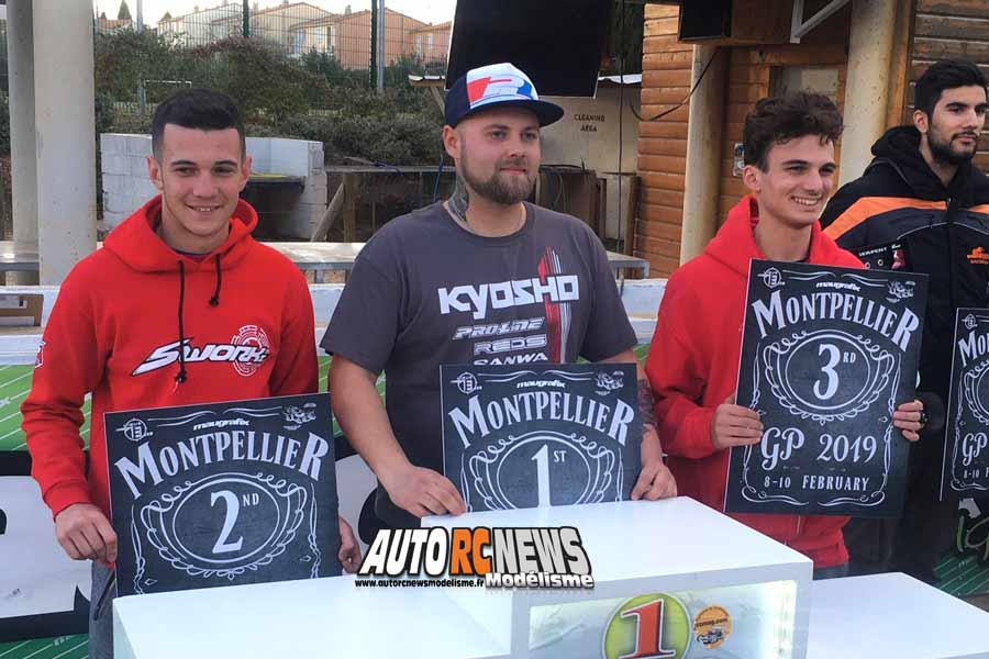 reportage gp de montpellier 2019 tt 1/8 thermique au club mbm les 8, 9 et 10 février 2019 remporté par elliott boots.