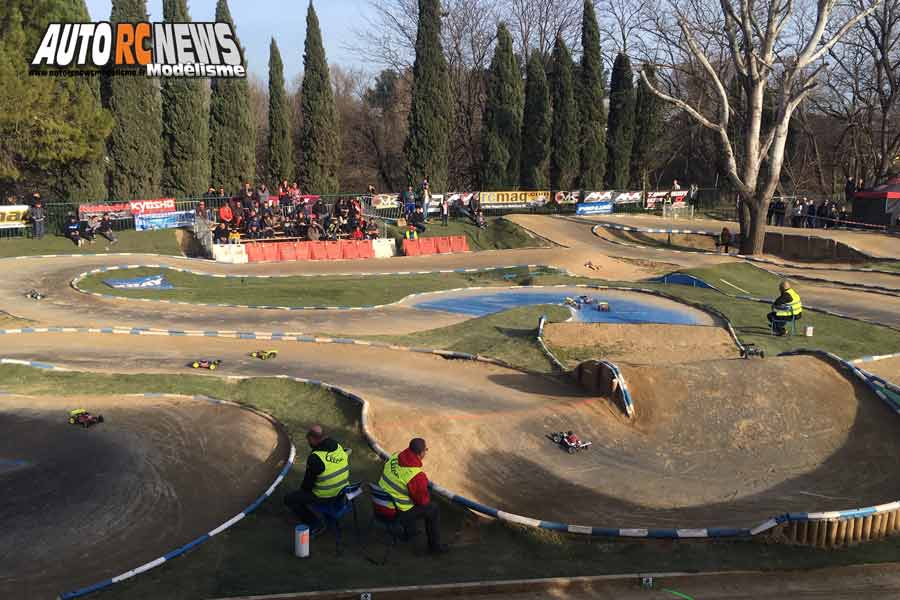reportage gp de montpellier 2019 tt 1/8 thermique au club mbm les 8, 9 et 10 février 2019 remporté par elliott boots.