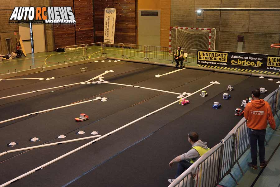 1ère manche nationale du challenge tamiya euro truck et m-châssis à bonneville au club team maximome.