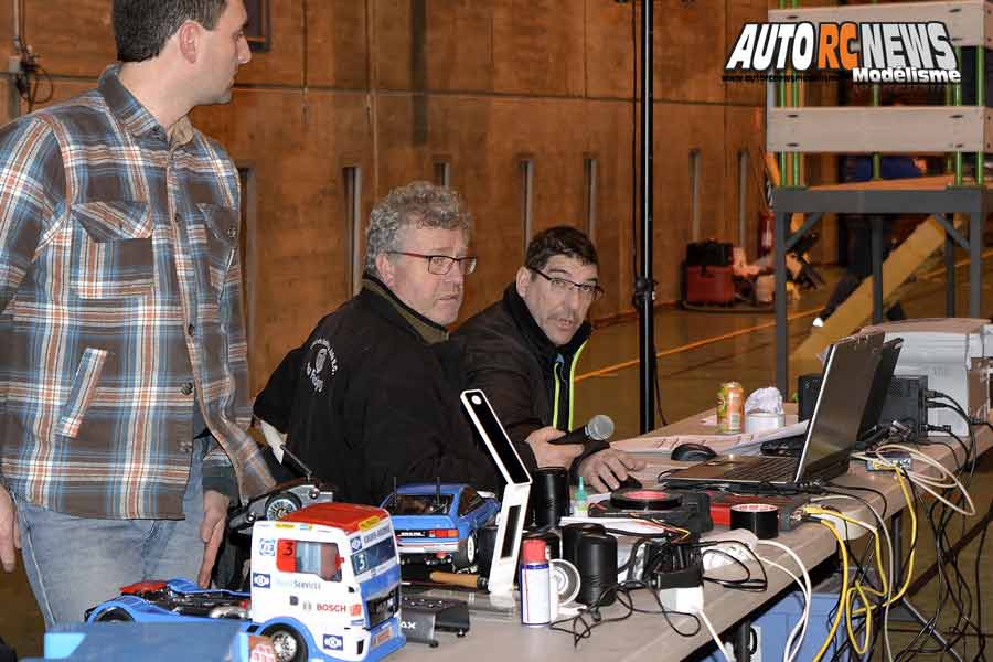 1ère manche nationale du challenge tamiya euro truck et m-châssis à bonneville au club team maximome.
