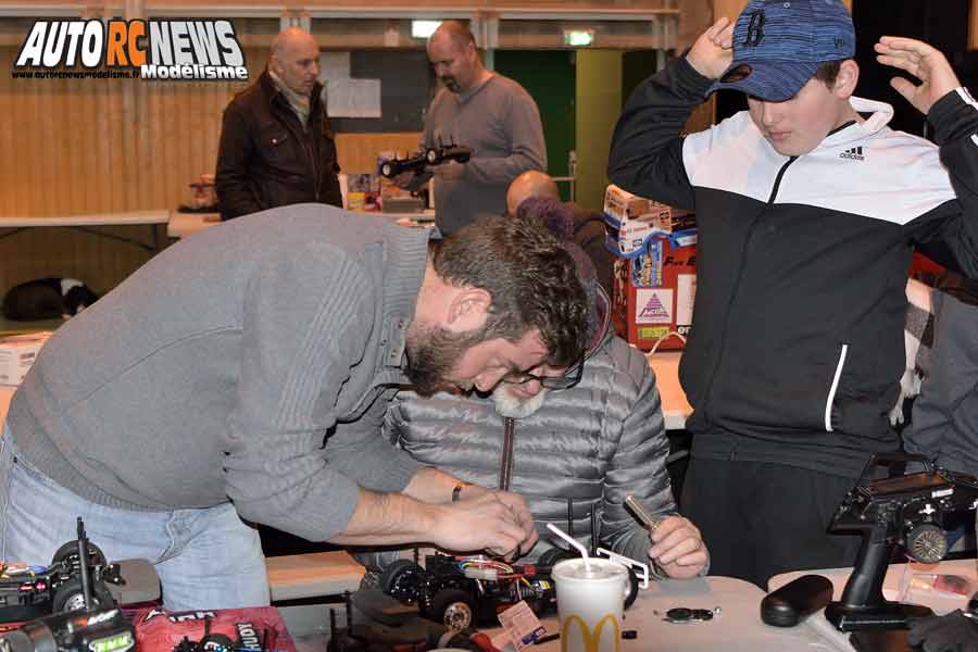 1ère manche nationale du challenge tamiya euro truck et m-châssis à bonneville au club team maximome.