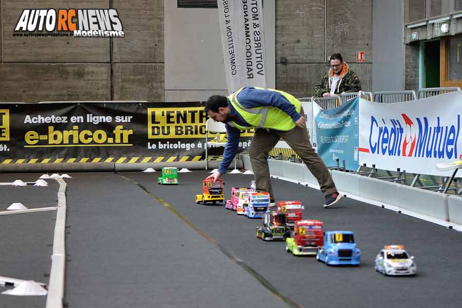 1ère manche nationale du challenge tamiya euro truck et m-châssis à bonneville au club team maximome.