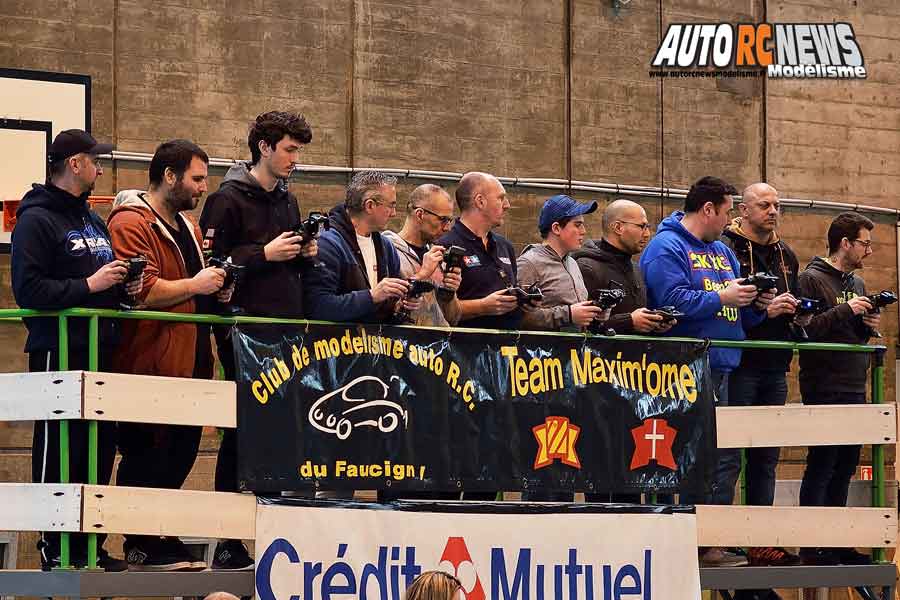 1ère manche nationale du challenge tamiya euro truck et m-châssis à bonneville au club team maximome.