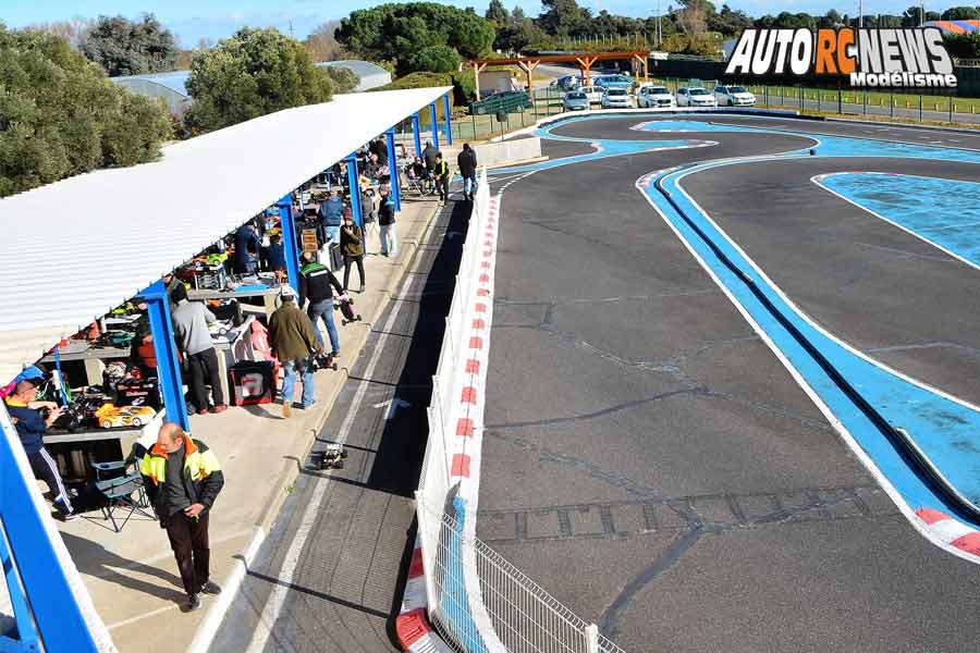 4ème manche du mini racing tour de provence à montpellier le 27 janvier 2019 sur la piste amo.