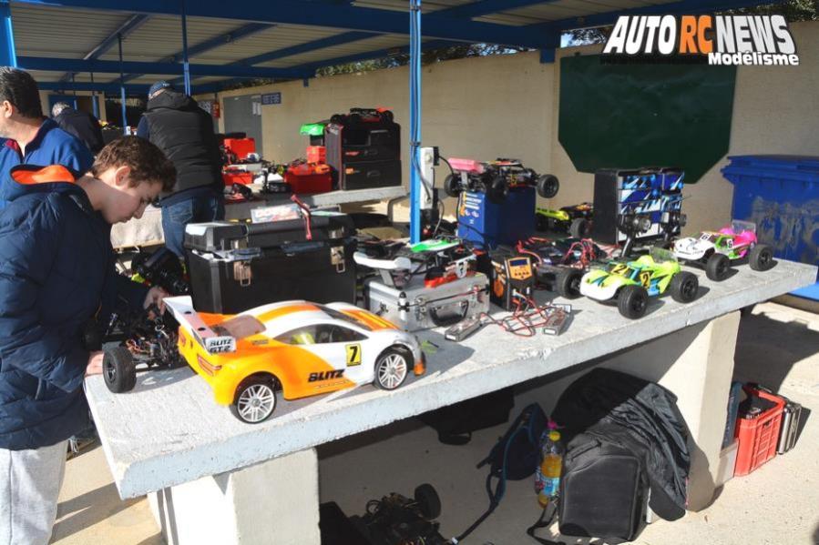 4ème manche du mini racing tour de provence à montpellier le 27 janvier 2019 sur la piste amo.