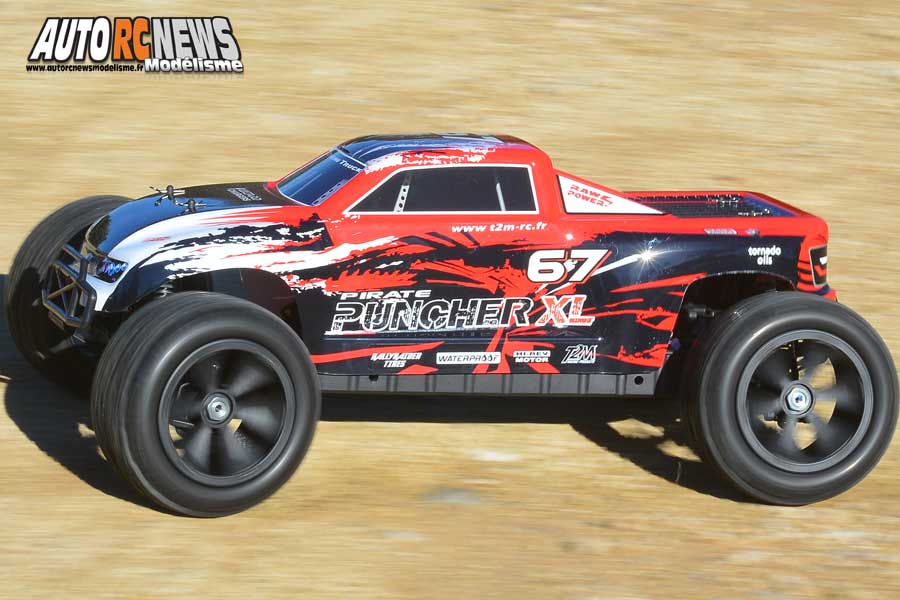 VOITURE RADIOCOMMANDEE PIRATE PUNCHER T4922 T2M RACING TRUCK 1