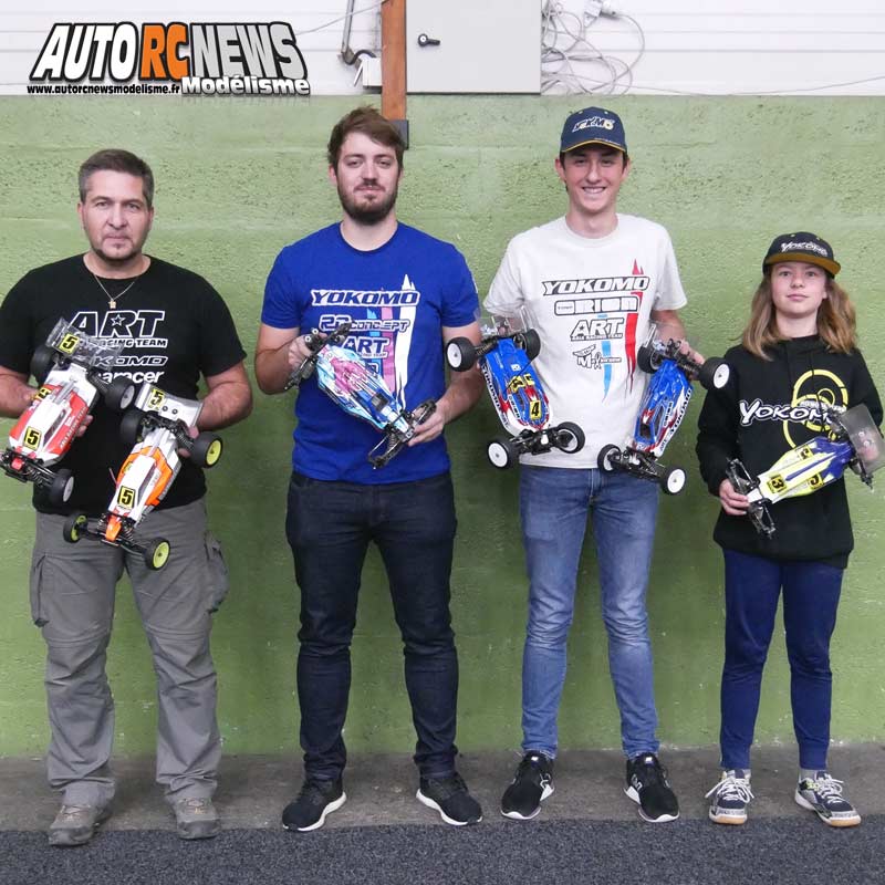 coupe des champions tt 1/10 électrique brushless à louvres au club bcl les 17 et 18 novembre 2018.