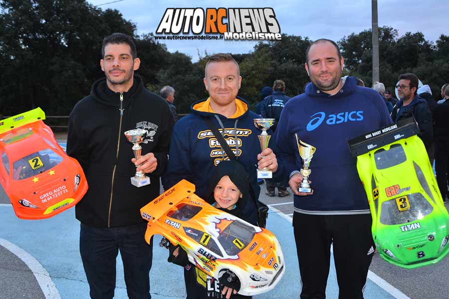 challenge mini racing tour de provence à saint martin de crau au club rmcc le 4 novembre 2018.
