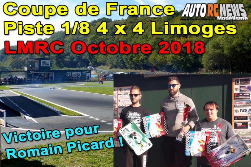 coupe de france piste 1/8 4 x 4 à limoges lmrc les 13 et 14 octobre 2018. coupe de france piste 1/8 4 x 4 à limoges lmrc les 13 et 14 octobre 2018.