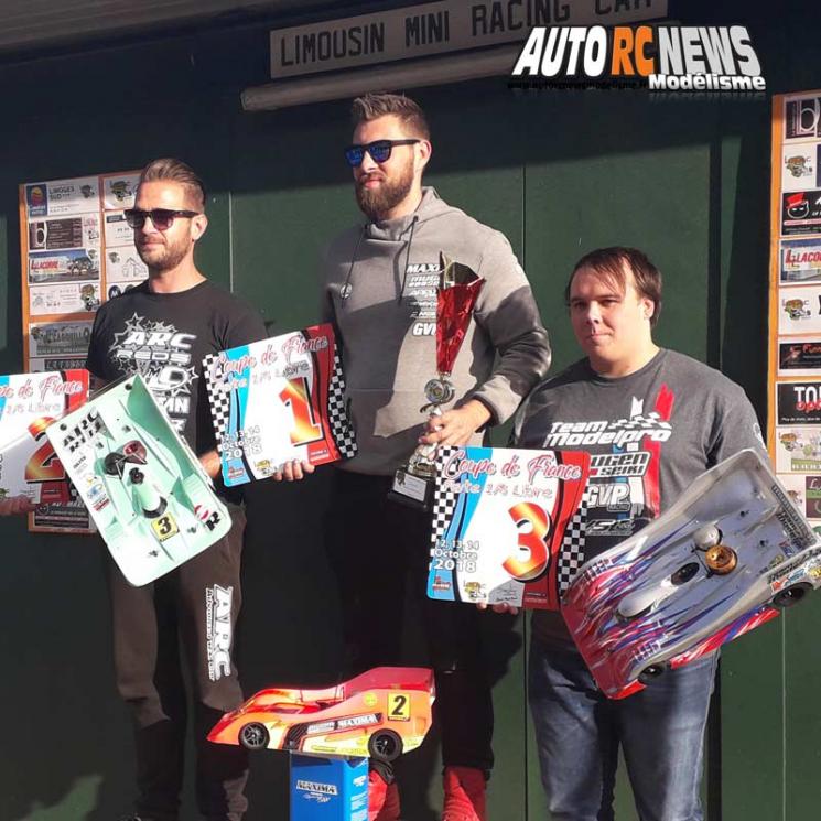 coupe de france piste 1/8 4 x 4 à limoges lmrc les 13 et 14 octobre 2018.