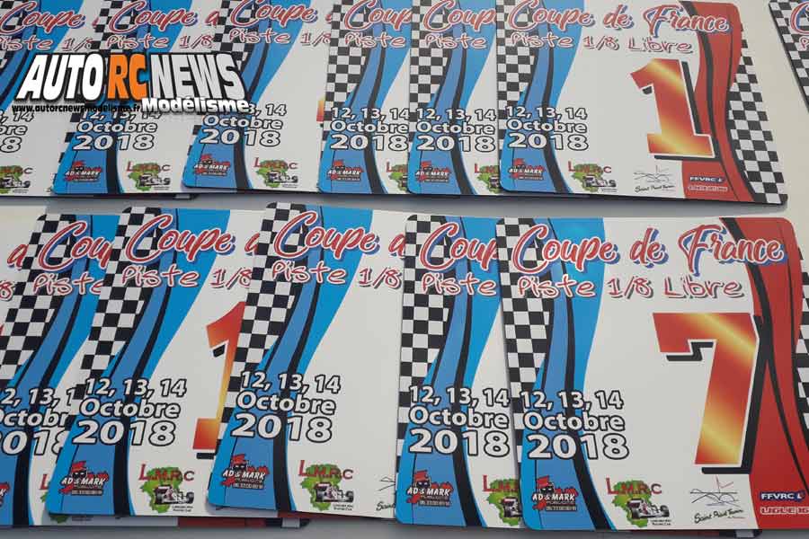 coupe de france piste 1/8 4 x 4 à limoges lmrc les 13 et 14 octobre 2018.