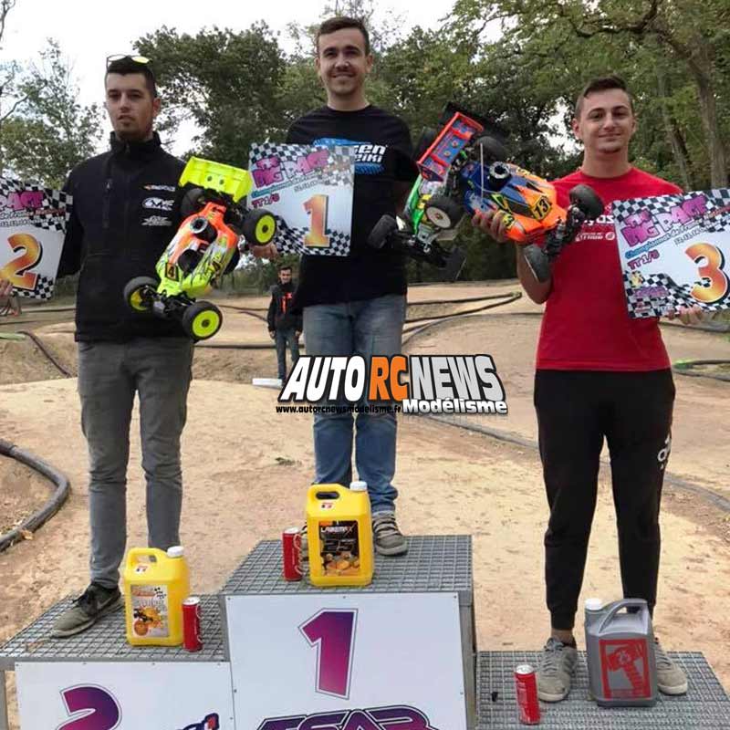 big race tt 1/8 élite à castres au club tsar les 13 et 14 octobre 2018.