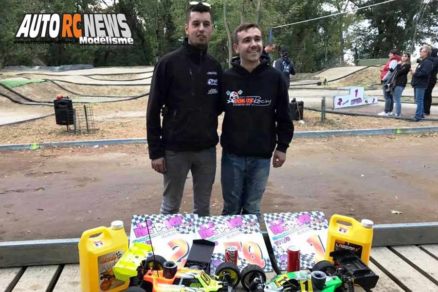 big race tt 1/8 élite à castres au club tsar les 13 et 14 octobre 2018.