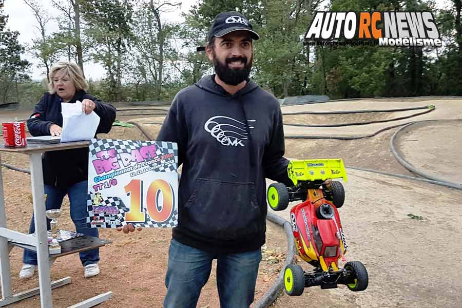 big race tt 1/8 élite à castres au club tsar les 13 et 14 octobre 2018.