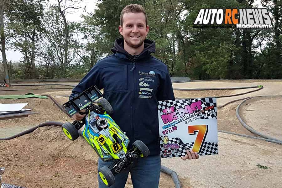 big race tt 1/8 élite à castres au club tsar les 13 et 14 octobre 2018.