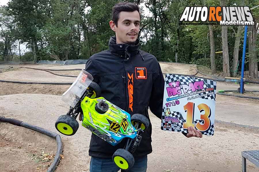 big race tt 1/8 élite à castres au club tsar les 13 et 14 octobre 2018.