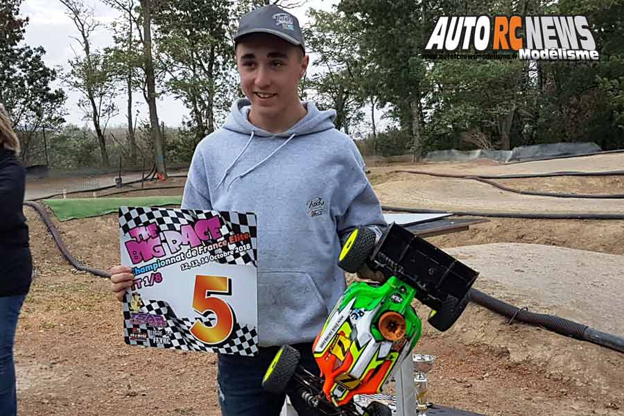 big race tt 1/8 élite à castres au club tsar les 13 et 14 octobre 2018.