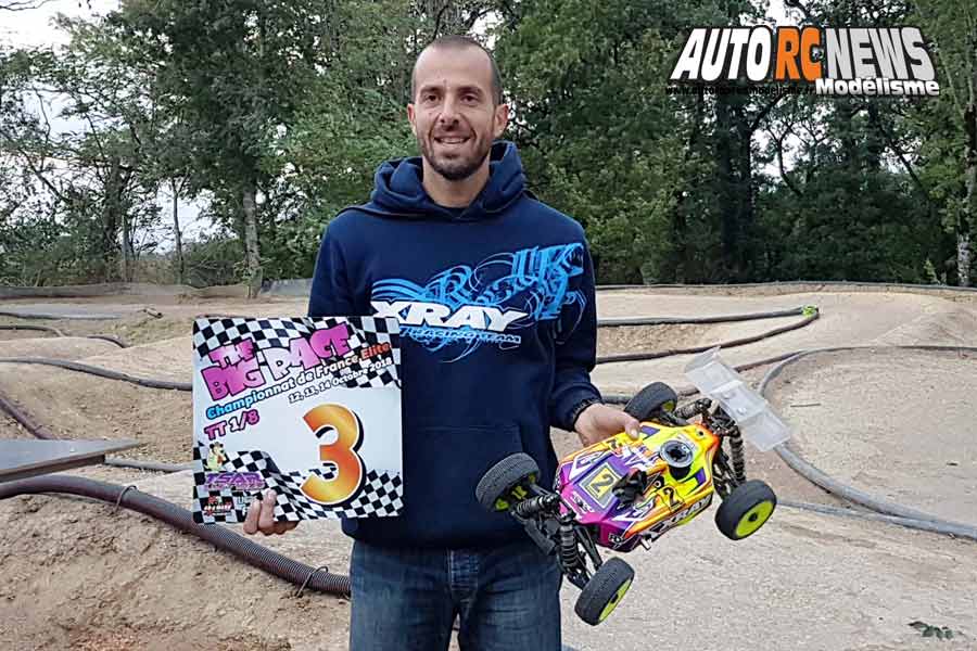 big race tt 1/8 élite à castres au club tsar les 13 et 14 octobre 2018.