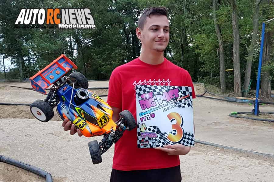 big race tt 1/8 élite à castres au club tsar les 13 et 14 octobre 2018.