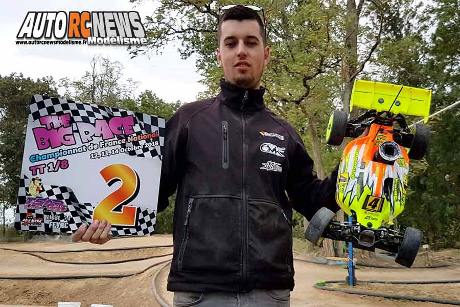big race tt 1/8 élite à castres au club tsar les 13 et 14 octobre 2018.