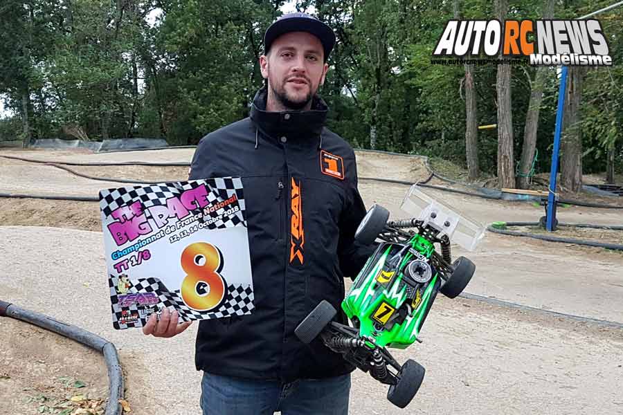 big race tt 1/8 élite à castres au club tsar les 13 et 14 octobre 2018.