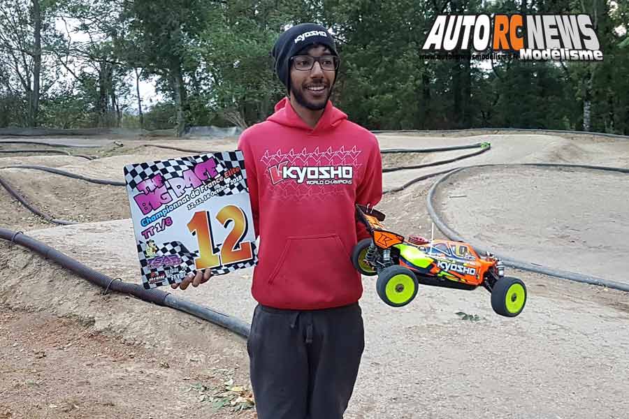 big race tt 1/8 élite à castres au club tsar les 13 et 14 octobre 2018.