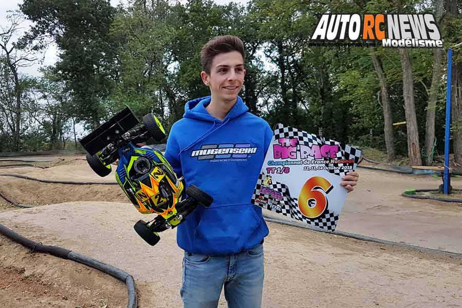 big race tt 1/8 élite à castres au club tsar les 13 et 14 octobre 2018.