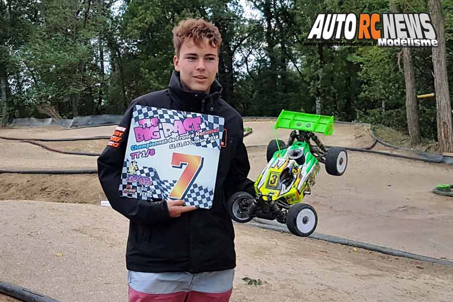 big race tt 1/8 élite à castres au club tsar les 13 et 14 octobre 2018.