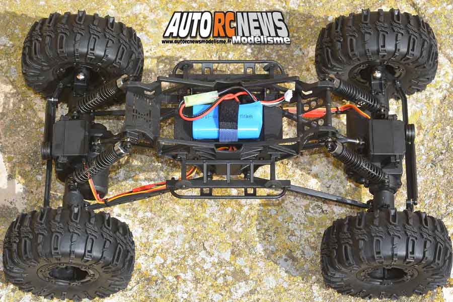 essai du t2m pirate swinger crawler 1/10 rc 4wd rtr électrique réf : t4942.