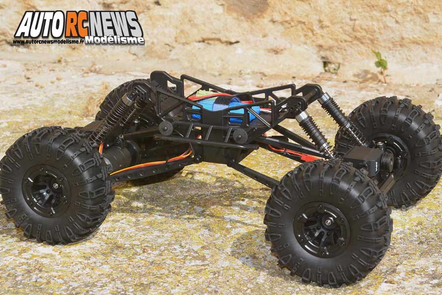 essai du t2m pirate swinger crawler 1/10 rc 4wd rtr électrique réf : t4942.