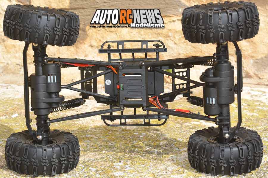 essai du t2m pirate swinger crawler 1/10 rc 4wd rtr électrique réf : t4942.