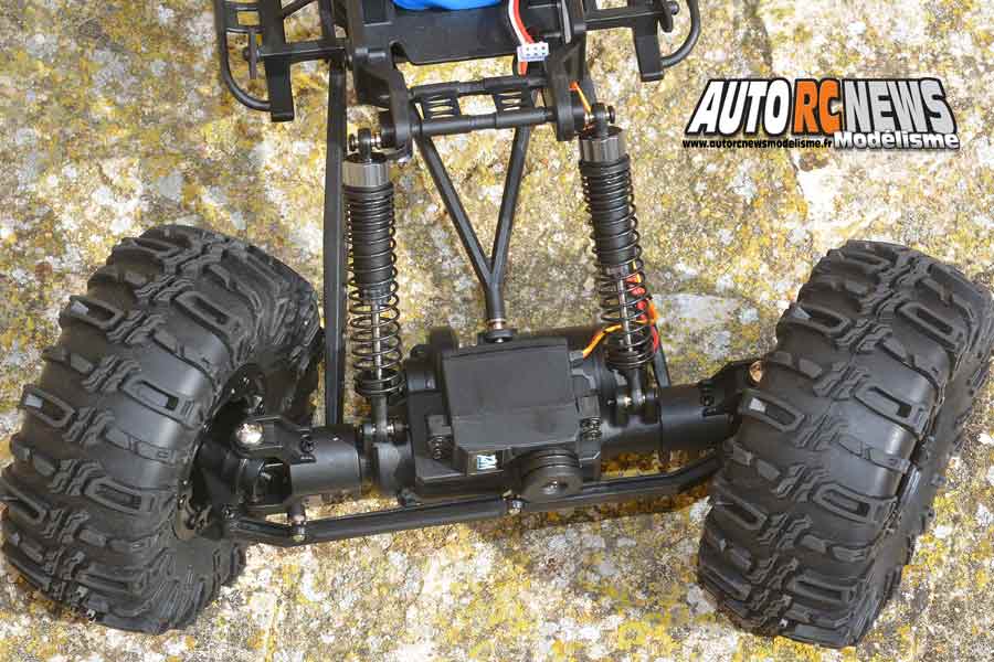 essai du t2m pirate swinger crawler 1/10 rc 4wd rtr électrique réf : t4942.