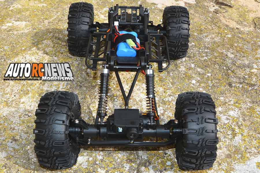 essai du t2m pirate swinger crawler 1/10 rc 4wd rtr électrique réf : t4942.