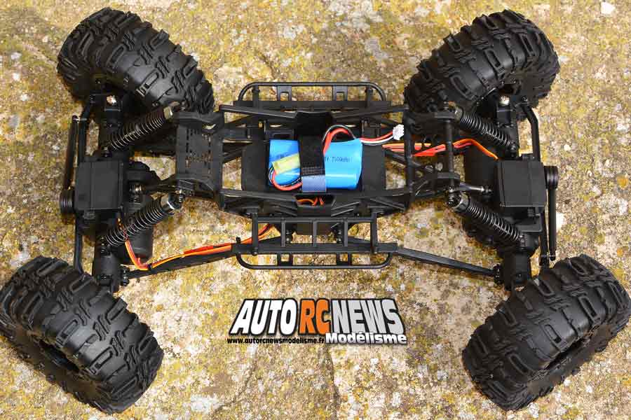 essai du t2m pirate swinger crawler 1/10 rc 4wd rtr électrique réf : t4942.