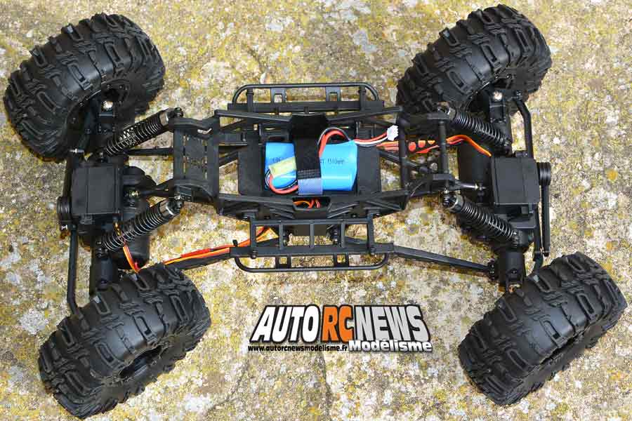 essai du t2m pirate swinger crawler 1/10 rc 4wd rtr électrique réf : t4942.