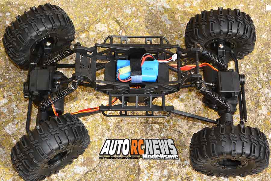 essai du t2m pirate swinger crawler 1/10 rc 4wd rtr électrique réf : t4942.