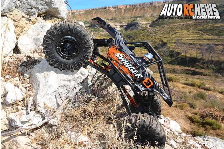 essai du t2m pirate swinger crawler 1/10 rc 4wd rtr électrique réf : t4942.