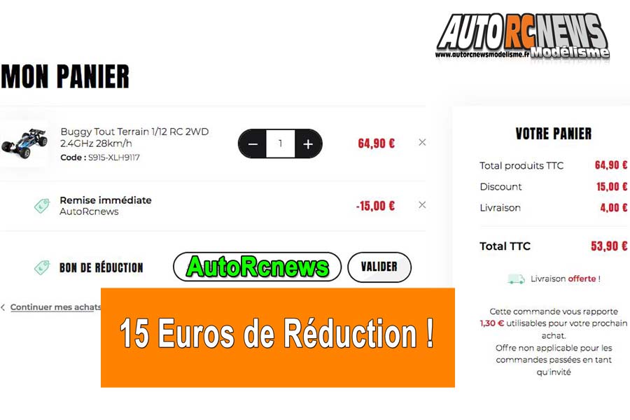 code promo chez breizh modélisme avec réduction de 15 euros depuis le site autorcnews.