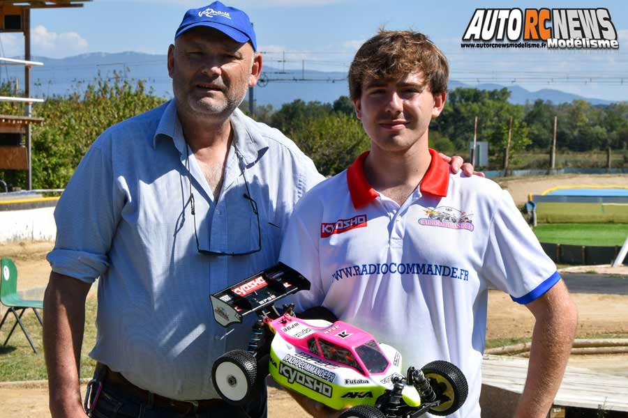 course tt 1/8 open promo brushless à charmes sur rhône club maccr07 le 9 septembre 2018.