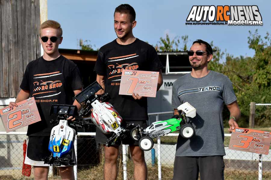 course tt 1/8 open promo brushless à charmes sur rhône club maccr07 le 9 septembre 2018.
