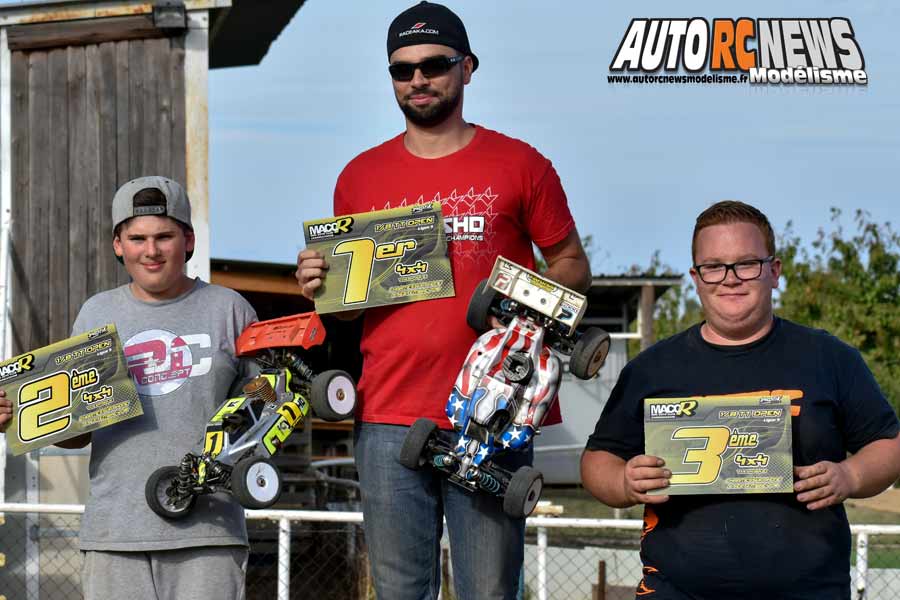 course tt 1/8 open promo brushless à charmes sur rhône club maccr07 le 9 septembre 2018.