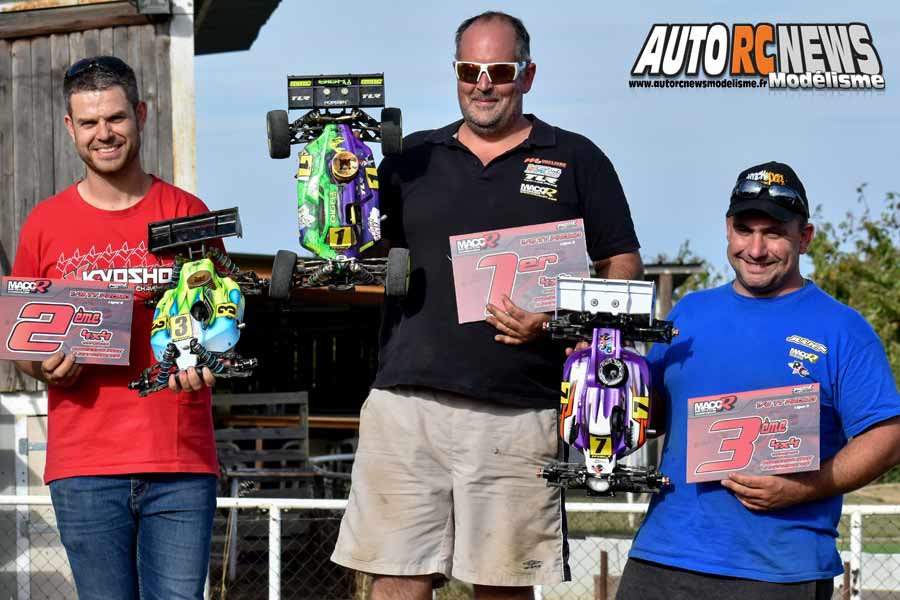 course tt 1/8 open promo brushless à charmes sur rhône club maccr07 le 9 septembre 2018.