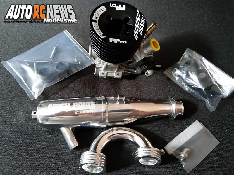moteur thermique flash point fp01 de 3.5 cm3 distribué par gvp racing.