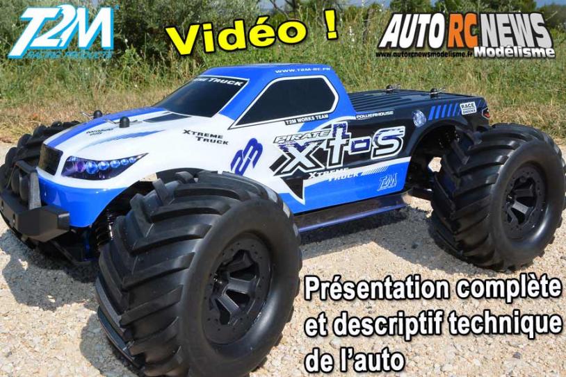 vidéo de présentation du nouveau pirate xts t2m 1/10 rtr avec explications techniques. vidéo de présentation du nouveau pirate xts t2m 1/10 rtr avec explications techniques.