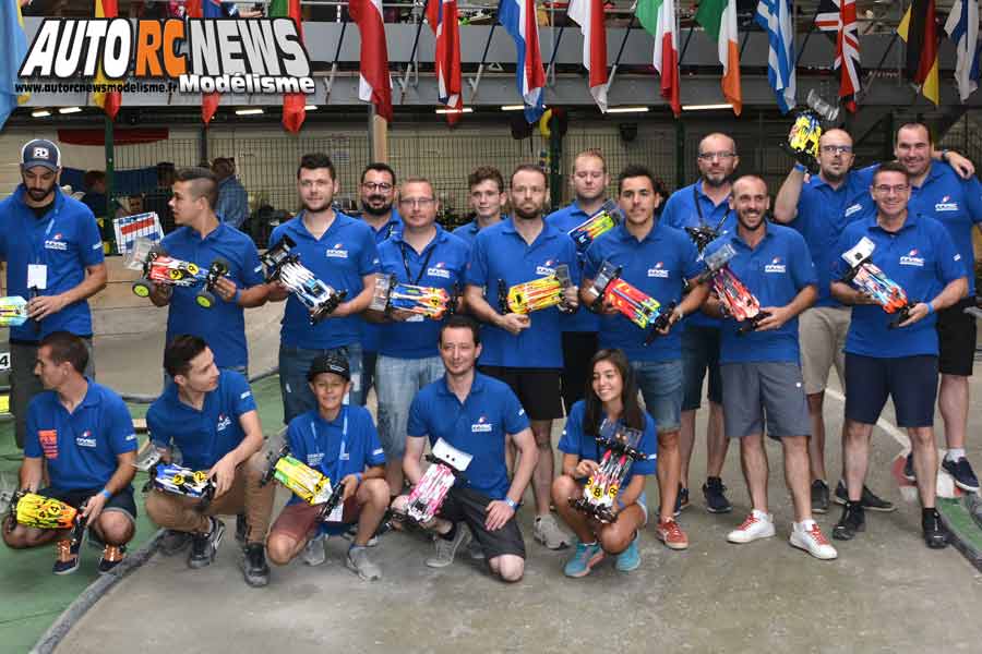 euro tt 1/10 électrique à reims au club remc du 23 au 28 juillet 2018.