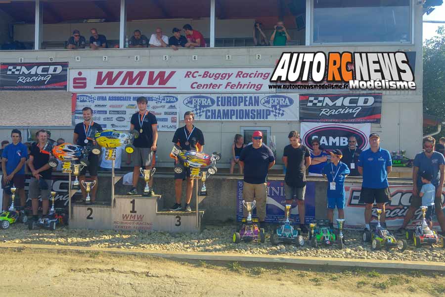 championnat d'europe tt 1/6 thermique à fehring au club wmw en autriche du 23 juillet au 28 juillet 2018.