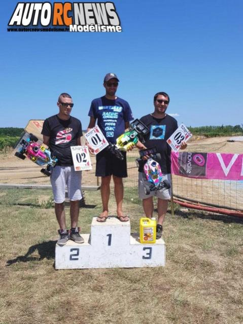 grand prix 4 x 2 tt 1/8ème thermique au club rmb de labastide saint pierre les 14 et 15 juillet 2018.