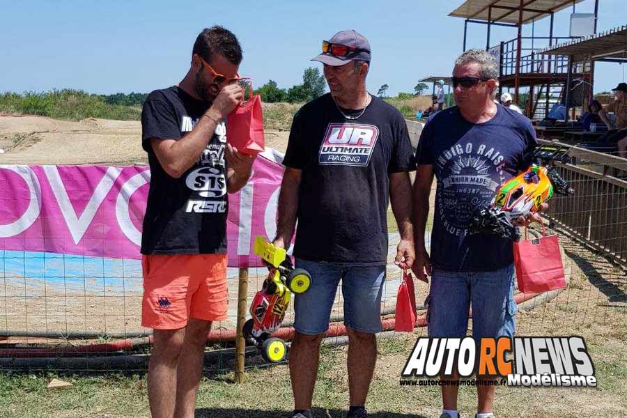 grand prix 4 x 2 tt 1/8ème thermique au club rmb de labastide saint pierre les 14 et 15 juillet 2018.