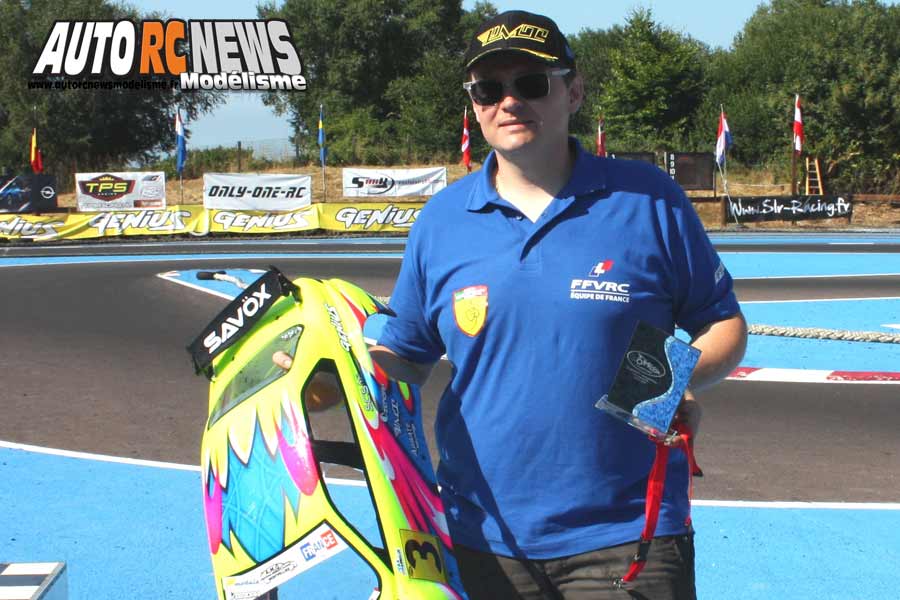 championnat d'europe piste 1/5ème thermique tc et f1 à tourlaville club tmb du 9 au 14 juillet 2018.